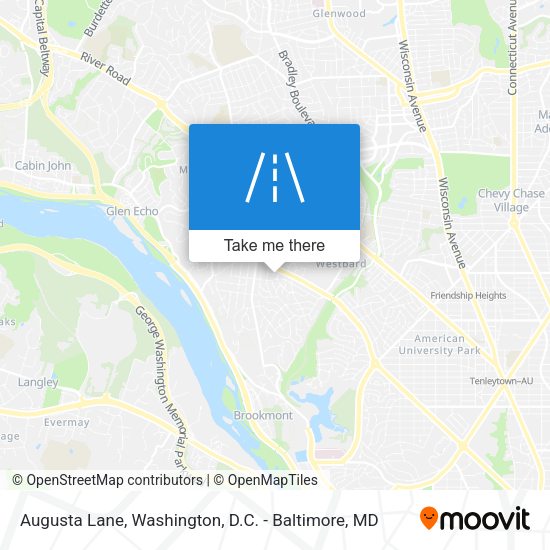 Augusta Lane map