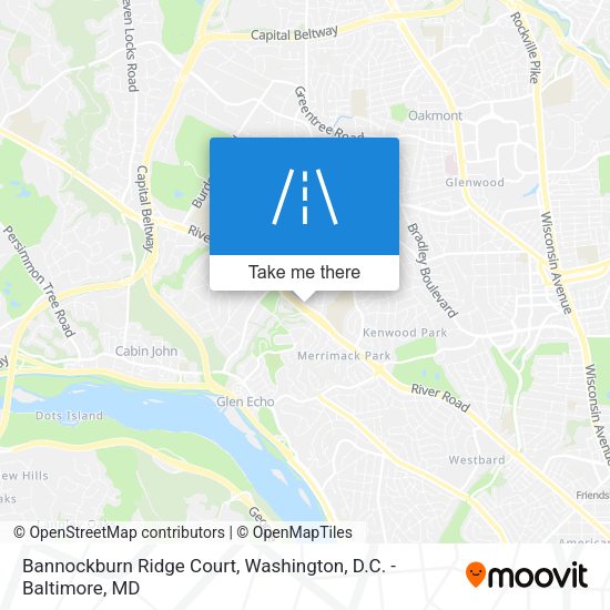 Bannockburn Ridge Court map