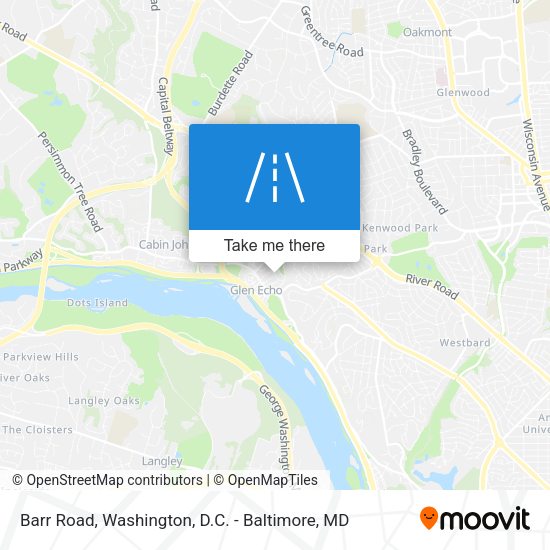Barr Road map