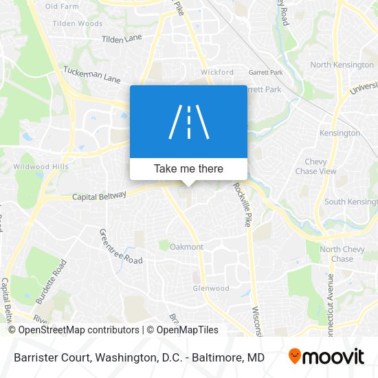 Barrister Court map