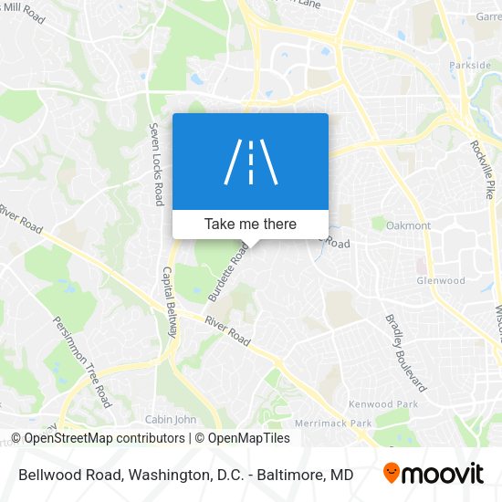 Mapa de Bellwood Road