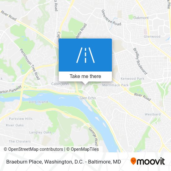 Mapa de Braeburn Place