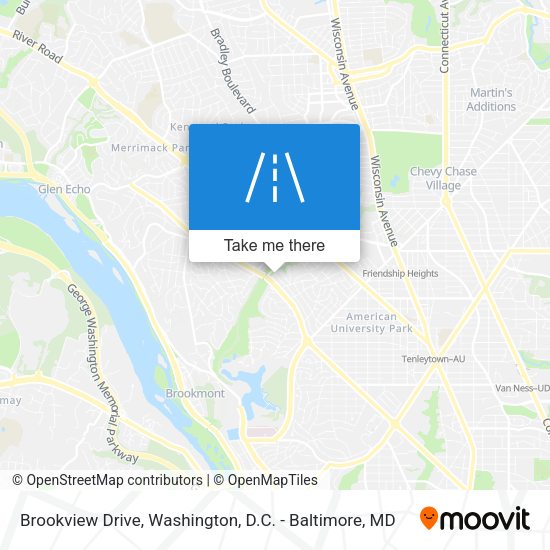 Mapa de Brookview Drive