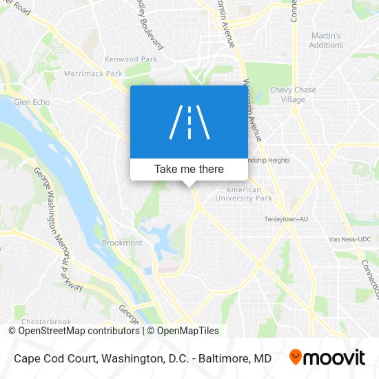 Cape Cod Court map