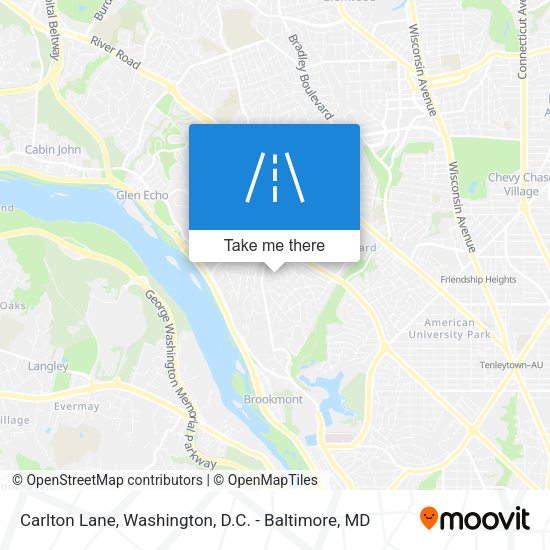 Mapa de Carlton Lane