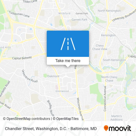 Chandler Street map