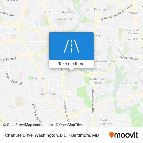 Mapa de Chanute Drive