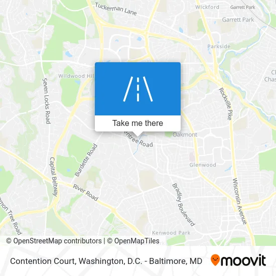 Contention Court map