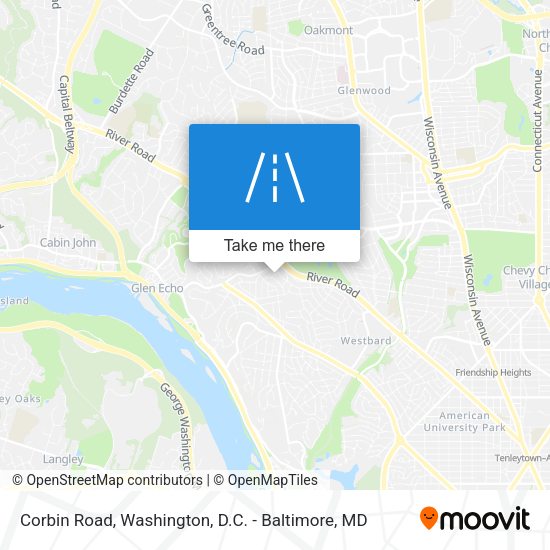 Corbin Road map