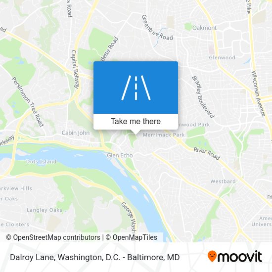 Dalroy Lane map