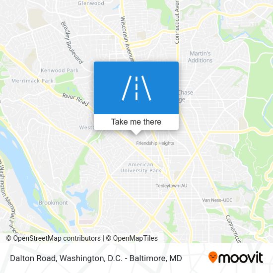 Mapa de Dalton Road