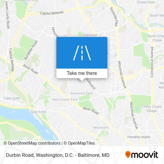 Durbin Road map