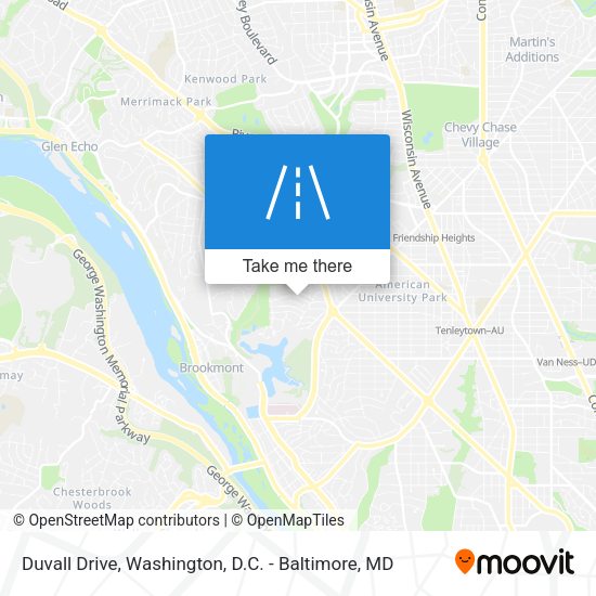 Mapa de Duvall Drive