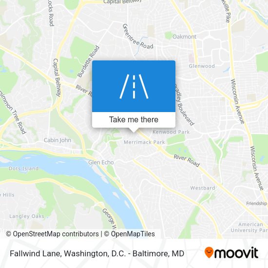 Fallwind Lane map