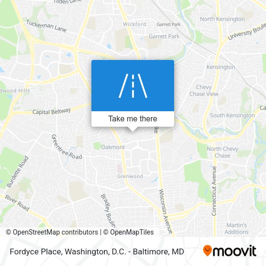 Fordyce Place map