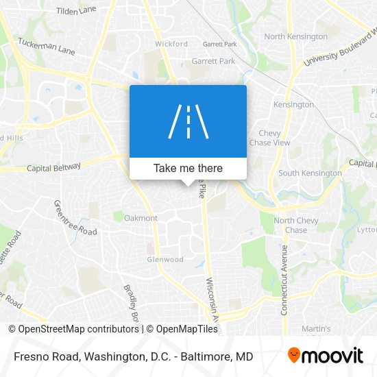 Fresno Road map