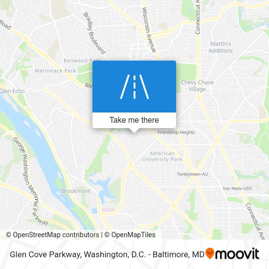 Glen Cove Parkway map