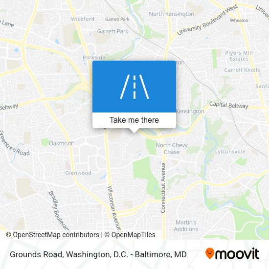 Mapa de Grounds Road