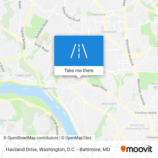 Haviland Drive map
