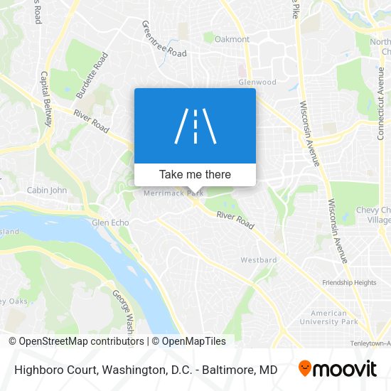 Mapa de Highboro Court