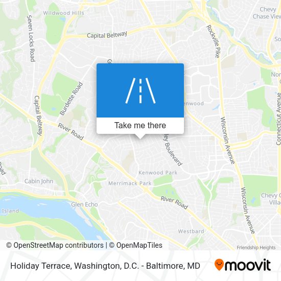 Mapa de Holiday Terrace