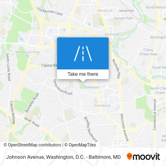 Mapa de Johnson Avenue