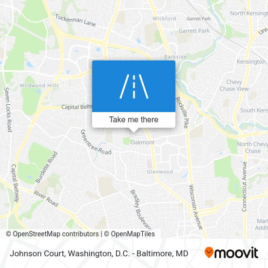 Mapa de Johnson Court