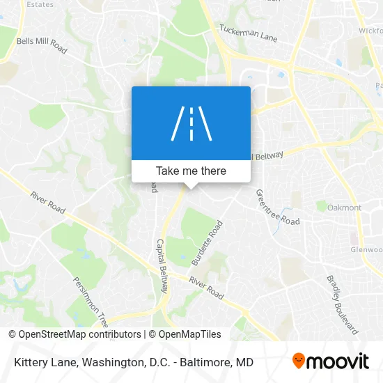 Kittery Lane map