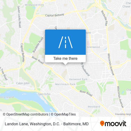 Landon Lane map