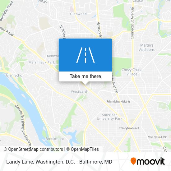 Landy Lane map