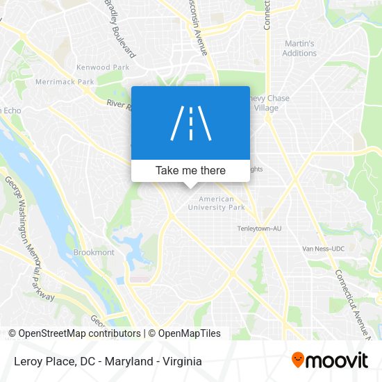 Mapa de Leroy Place