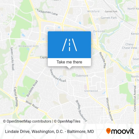 Lindale Drive map
