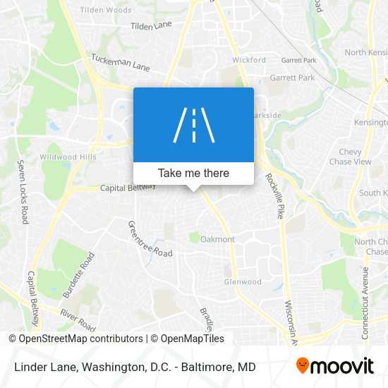Mapa de Linder Lane