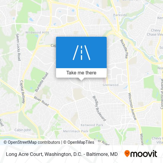 Long Acre Court map