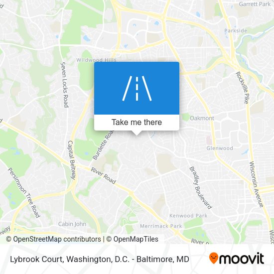 Lybrook Court map
