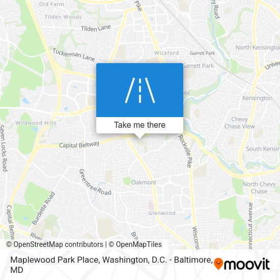 Mapa de Maplewood Park Place