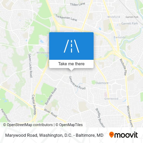 Mapa de Marywood Road