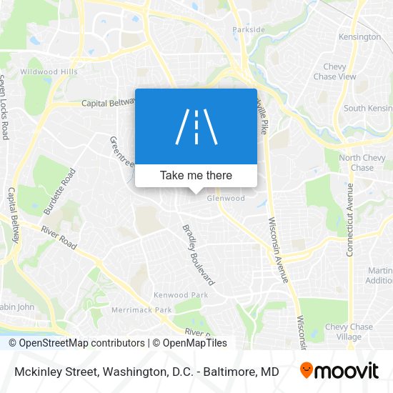 Mapa de Mckinley Street
