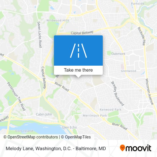 Melody Lane map