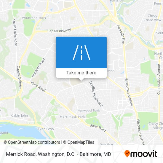 Mapa de Merrick Road
