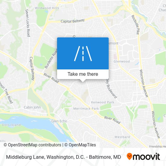 Middleburg Lane map