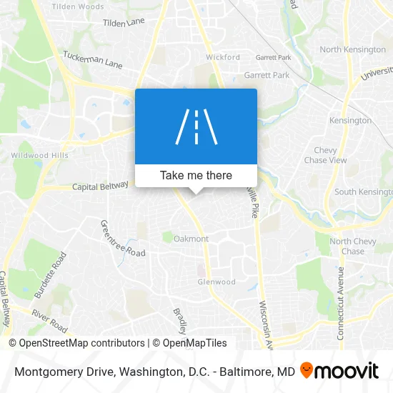 Montgomery Drive map