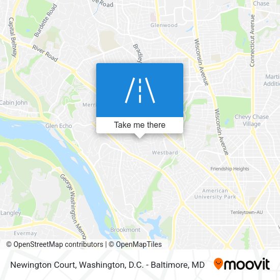 Newington Court map