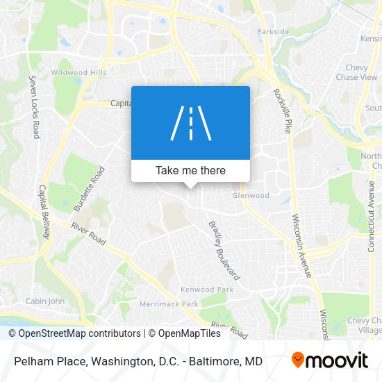 Mapa de Pelham Place