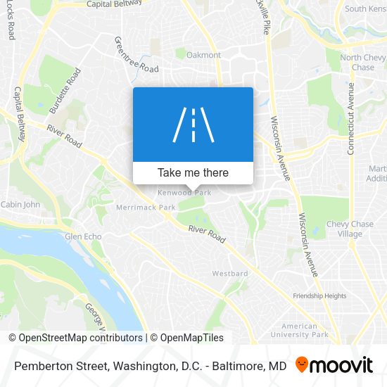 Pemberton Street map