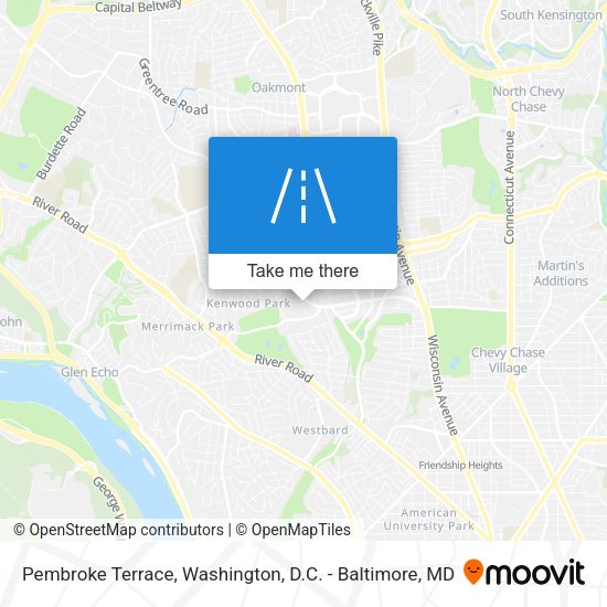 Pembroke Terrace map