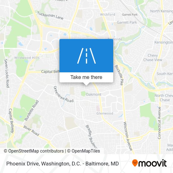 Mapa de Phoenix Drive