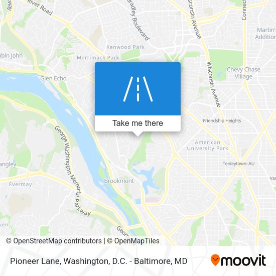 Mapa de Pioneer Lane