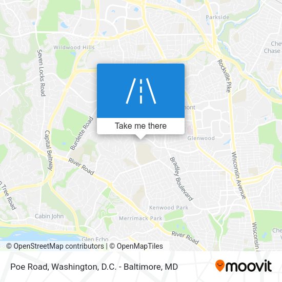 Mapa de Poe Road
