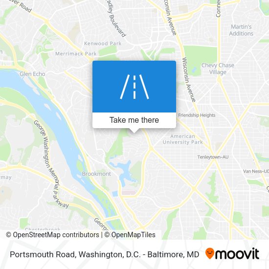 Portsmouth Road map